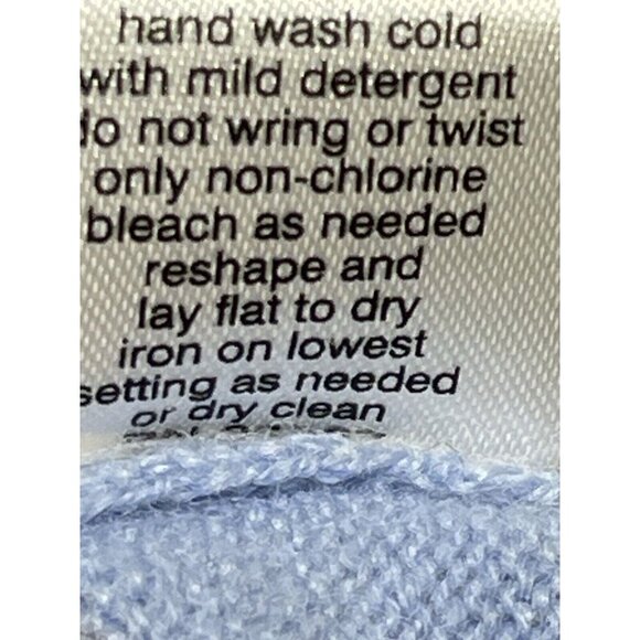 Loft Beige Striped Sweater Hoodie Size M Pockets Cowl Neck - Picture 9 of 9